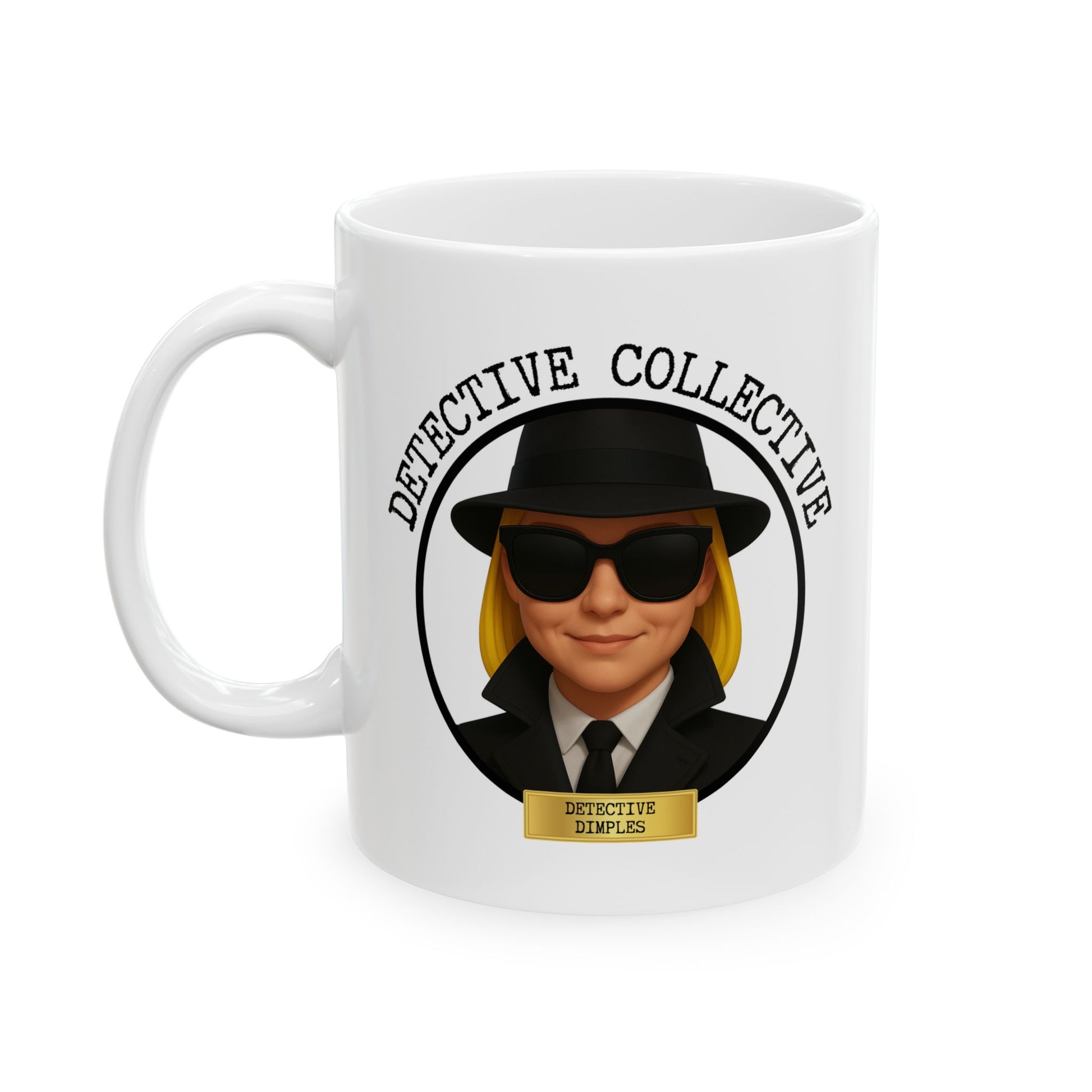 Detective Collective Logo Ceramic Coffee Mug