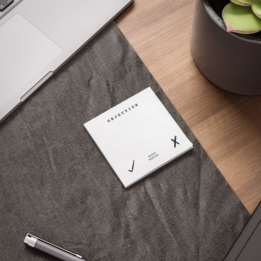 OBJECTION Post-it® Note Pads
