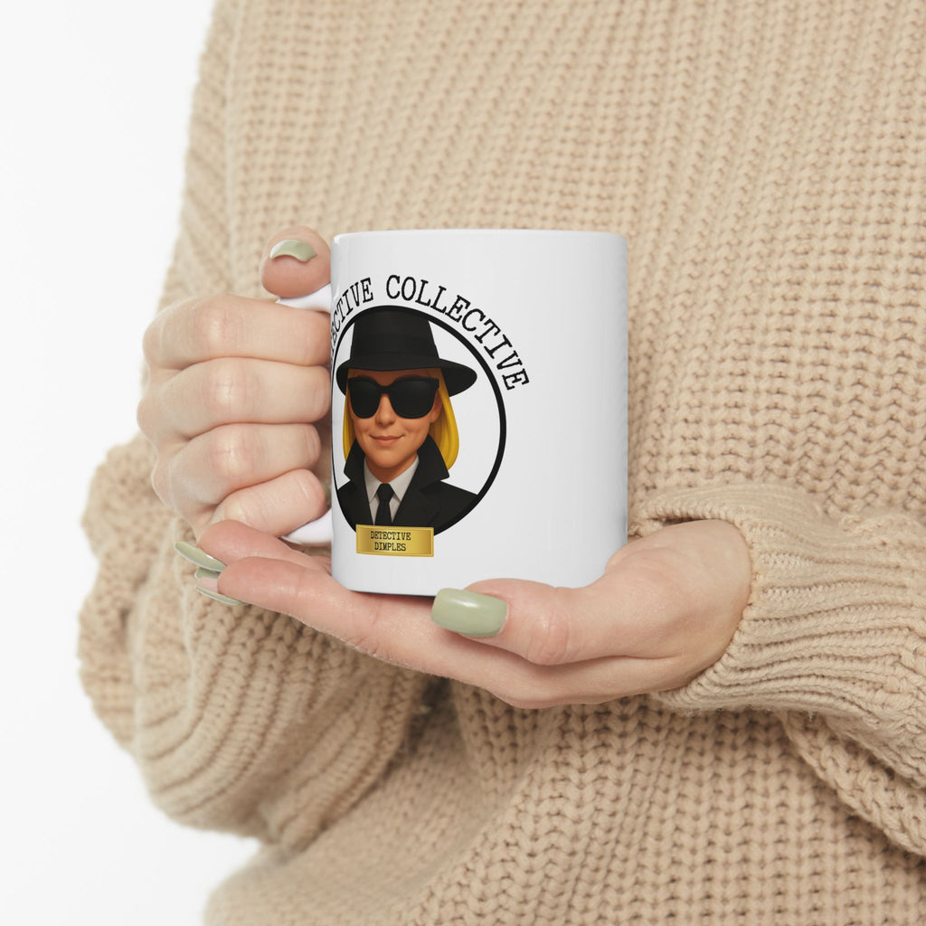 Detective Collective Logo Ceramic Coffee Mug