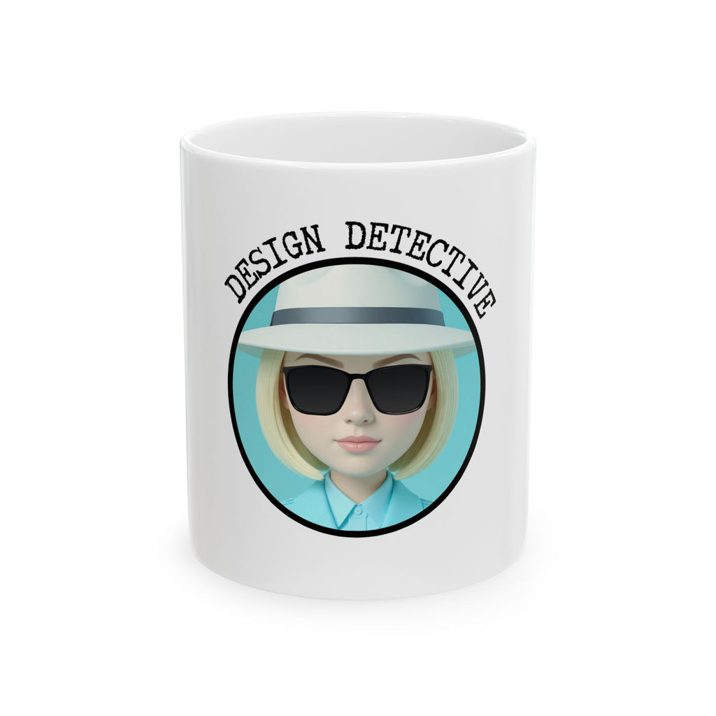 Design Detective Ceramic Coffee Mug