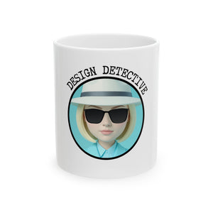 Design Detective Ceramic Coffee Mug