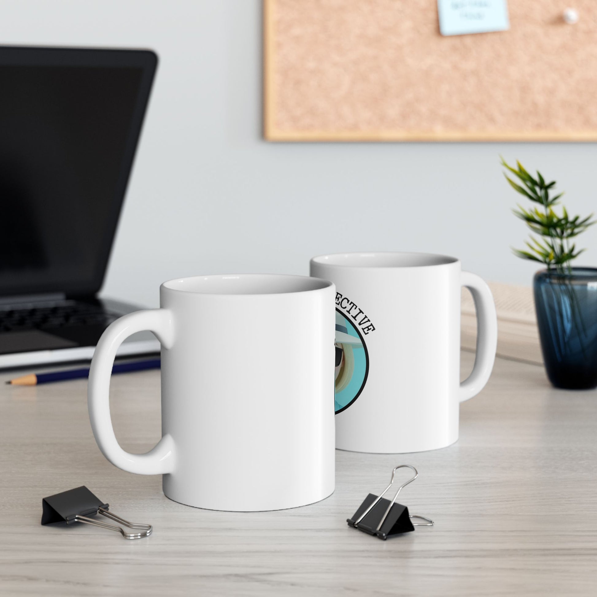 Design Detective Ceramic Coffee Mug