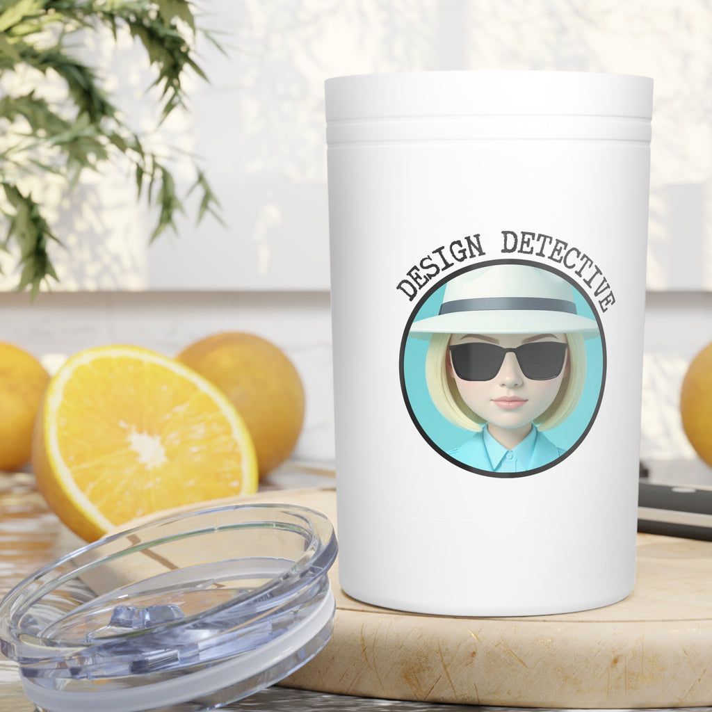 Design Detective Vacuum Insulated Tumbler, 11oz