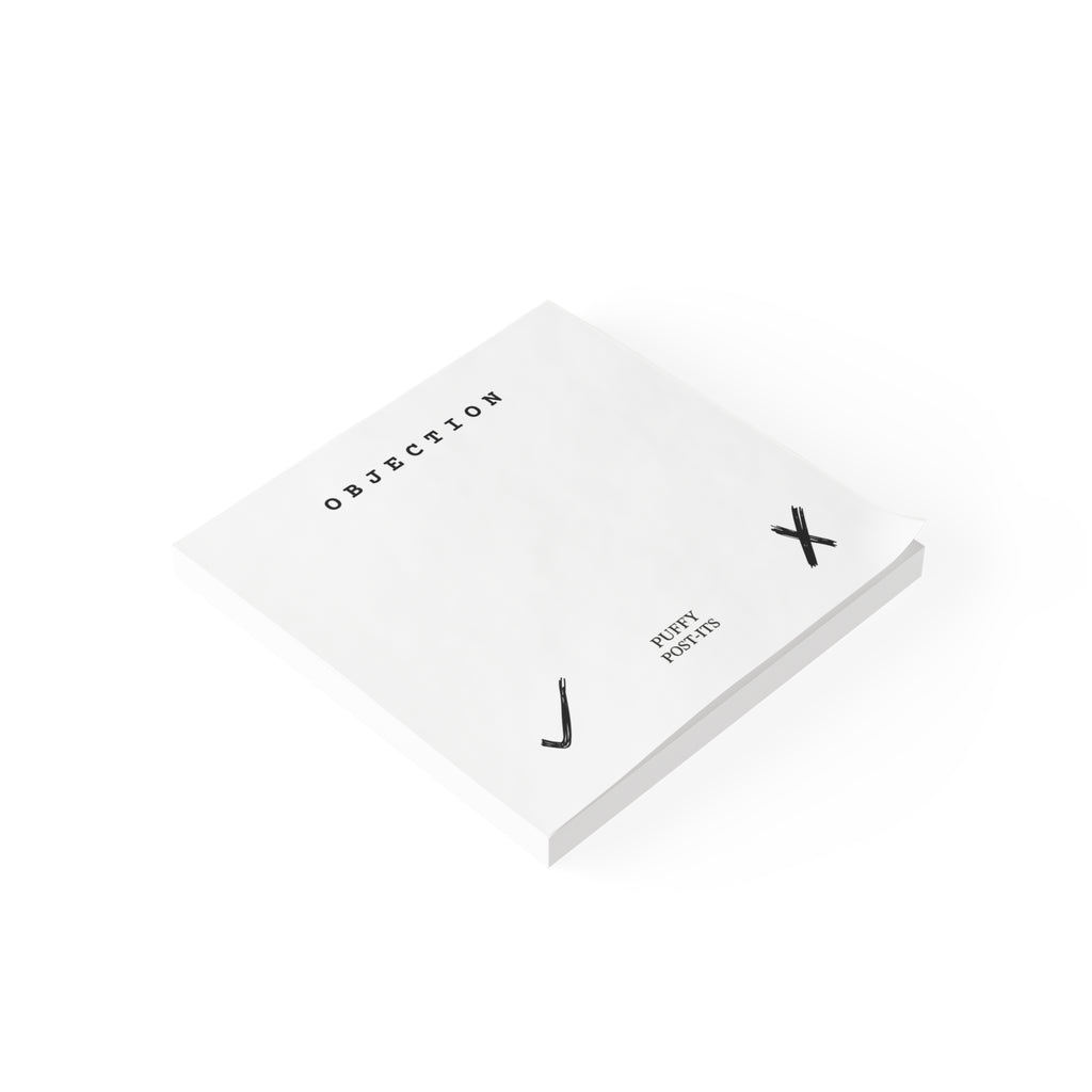 OBJECTION Post-it® Note Pads