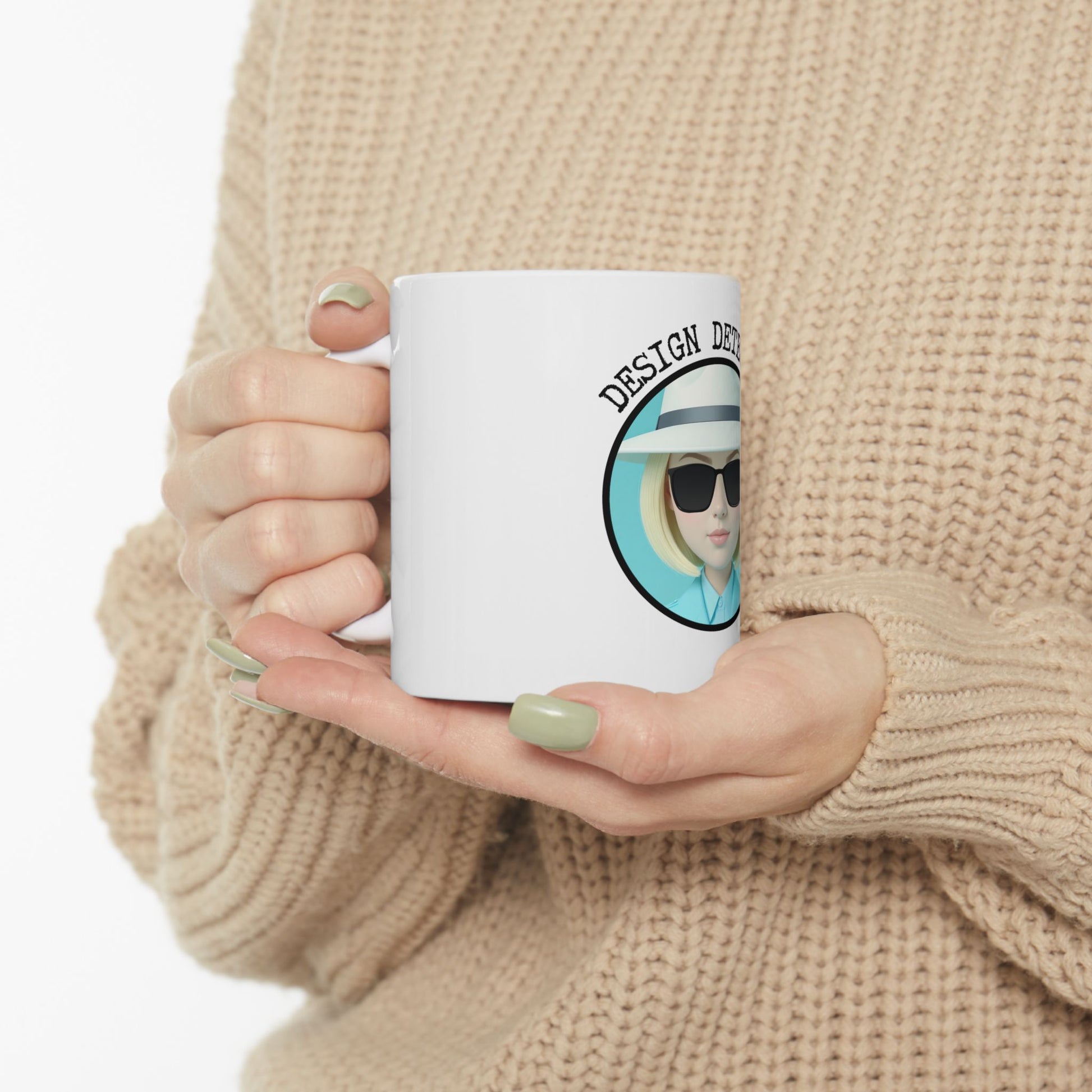 Design Detective Ceramic Coffee Mug